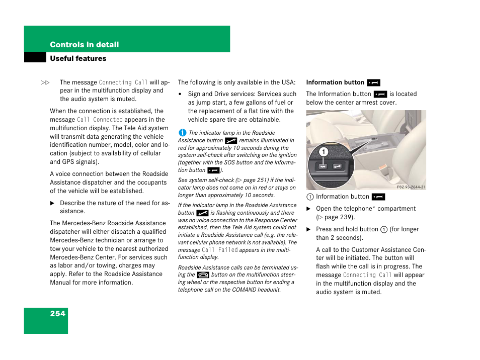 Mercedes-Benz SL-Class 2008 Owners Manual User Manual | Page 255 / 489