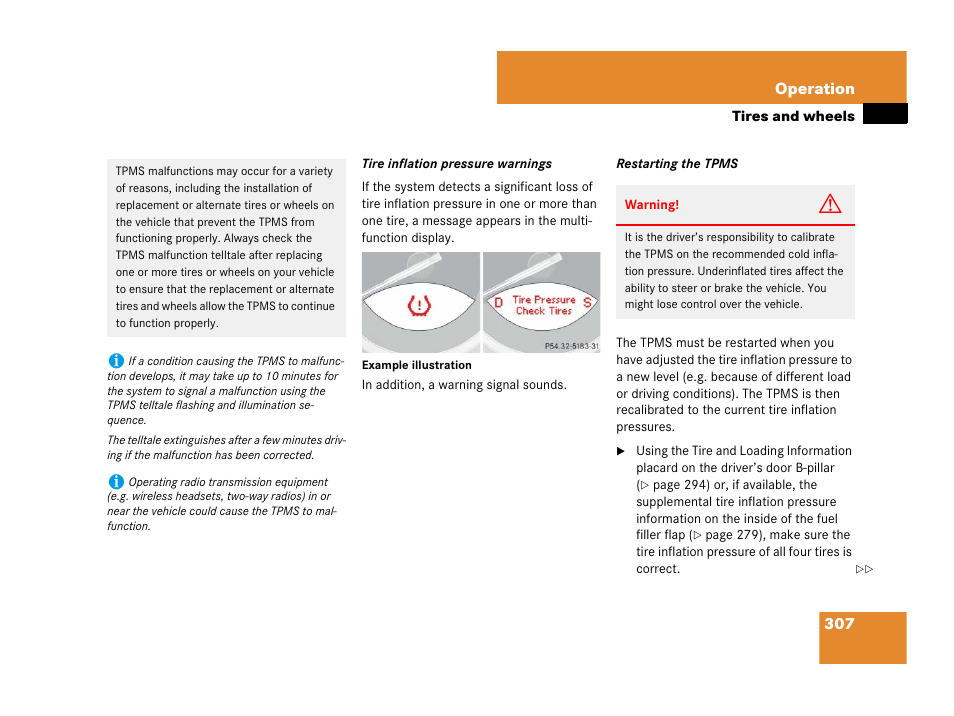 Mercedes-Benz SL-Class 2008 Owners Manual User Manual | Page 308 / 489