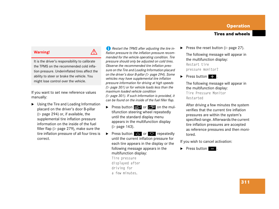 Mercedes-Benz SL-Class 2008 Owners Manual User Manual | Page 312 / 489
