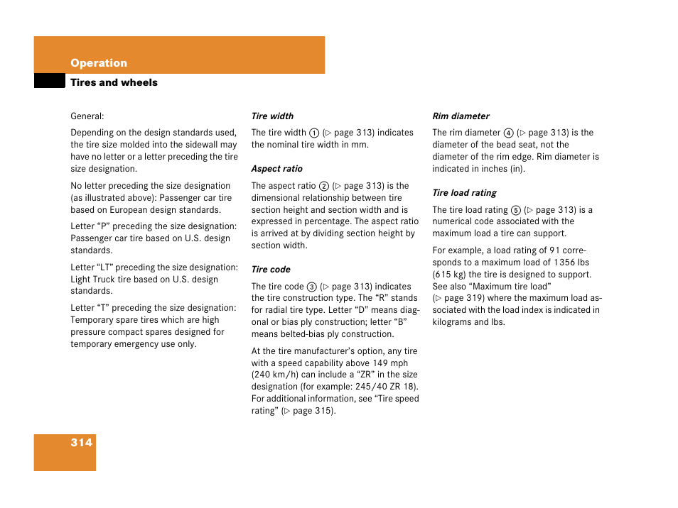 Mercedes-Benz SL-Class 2008 Owners Manual User Manual | Page 315 / 489