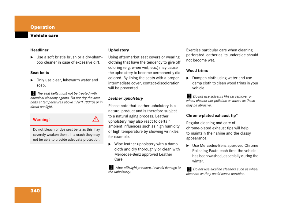 Mercedes-Benz SL-Class 2008 Owners Manual User Manual | Page 341 / 489