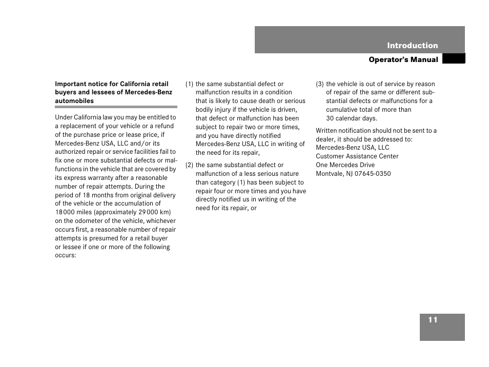 Mercedes-Benz R-Class 2008 Owners Manual User Manual | Page 12 / 569