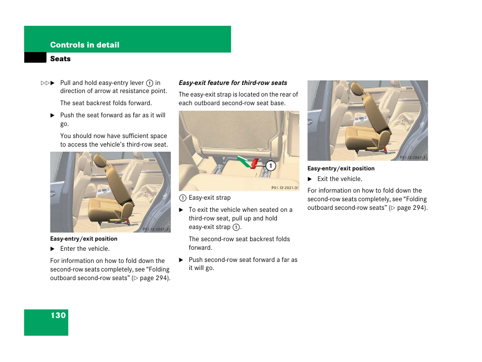 Mercedes-Benz R-Class 2008 Owners Manual User Manual | Page 131 / 569