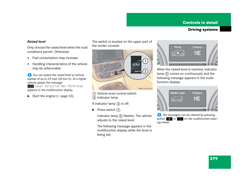 Mercedes-Benz R-Class 2008 Owners Manual User Manual | Page 280 / 569