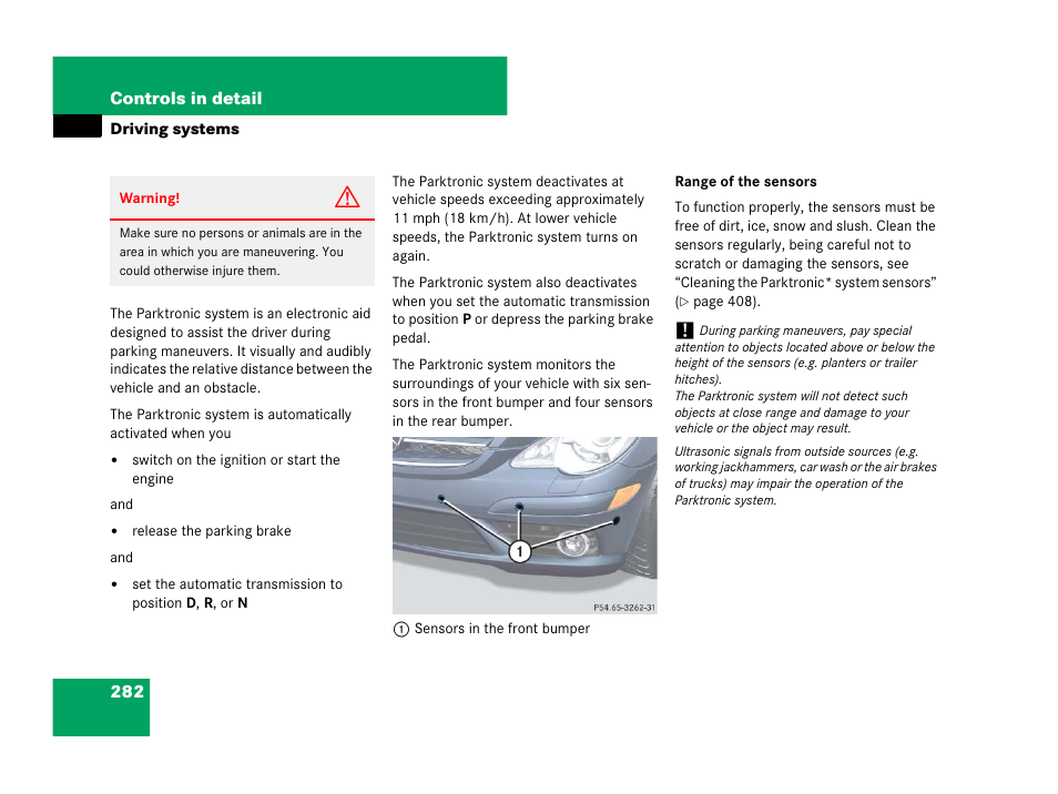 Mercedes-Benz R-Class 2008 Owners Manual User Manual | Page 283 / 569