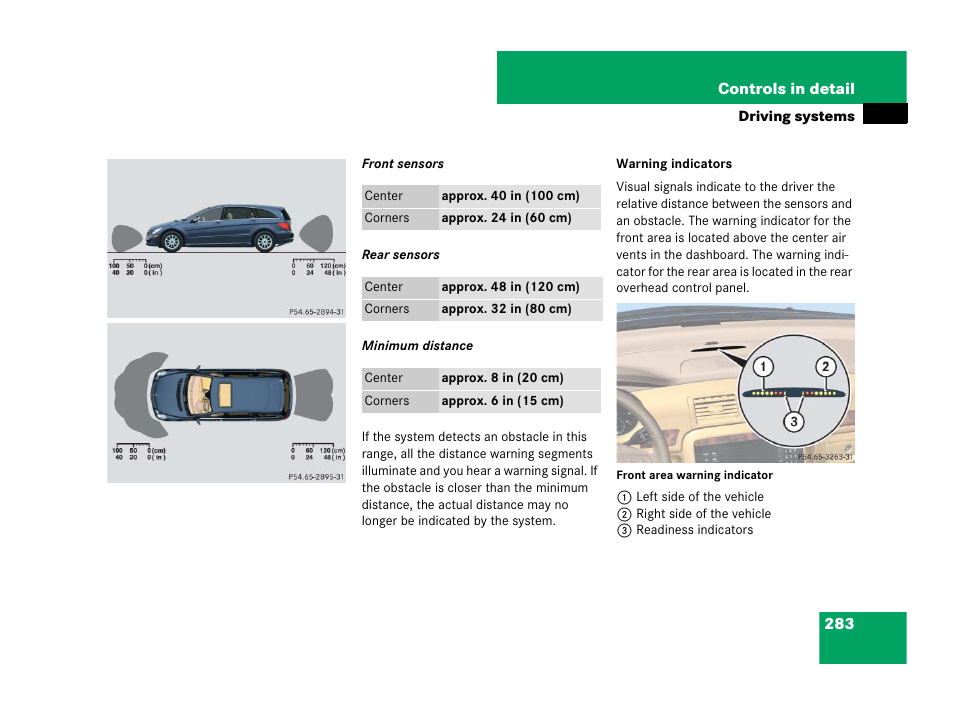 Mercedes-Benz R-Class 2008 Owners Manual User Manual | Page 284 / 569