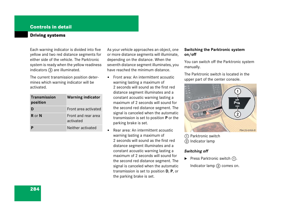 Mercedes-Benz R-Class 2008 Owners Manual User Manual | Page 285 / 569