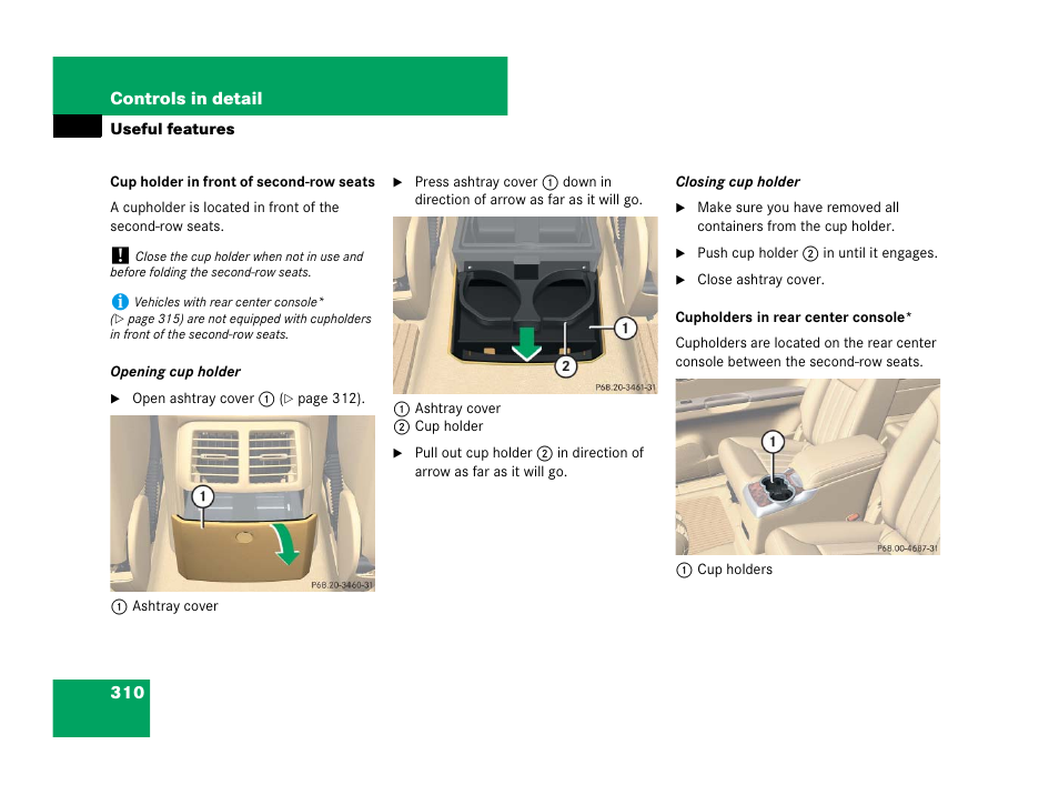 Mercedes-Benz R-Class 2008 Owners Manual User Manual | Page 311 / 569