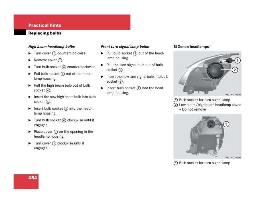 Mercedes-Benz R-Class 2008 Owners Manual User Manual | Page 485 / 569