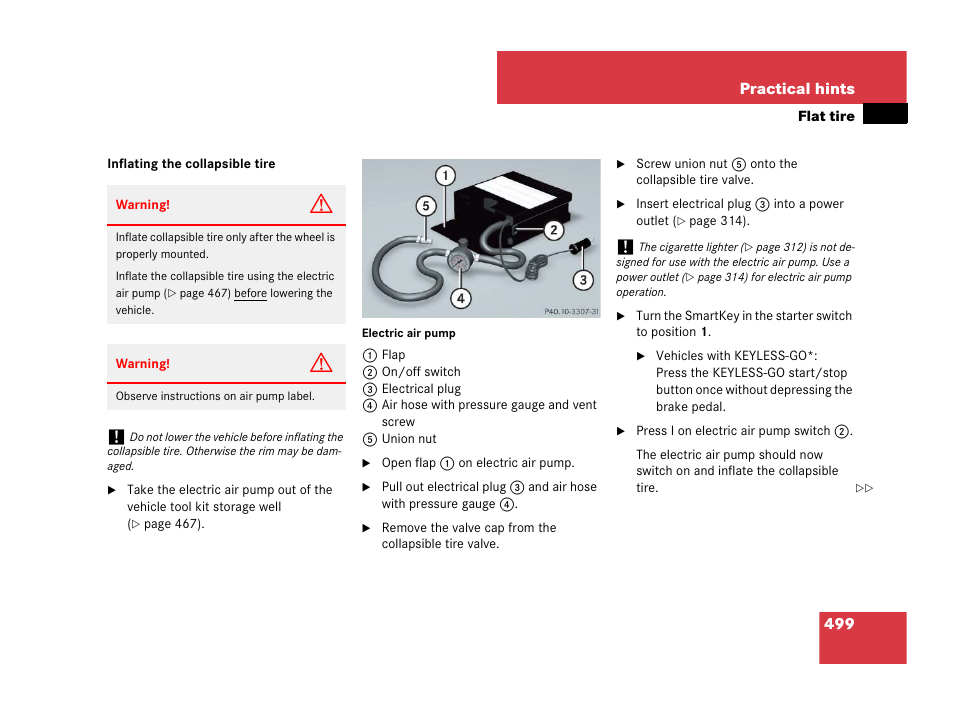 Mercedes-Benz R-Class 2008 Owners Manual User Manual | Page 500 / 569