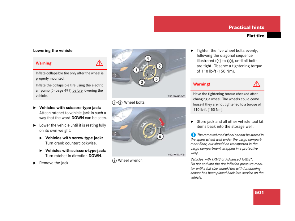 Mercedes-Benz R-Class 2008 Owners Manual User Manual | Page 502 / 569