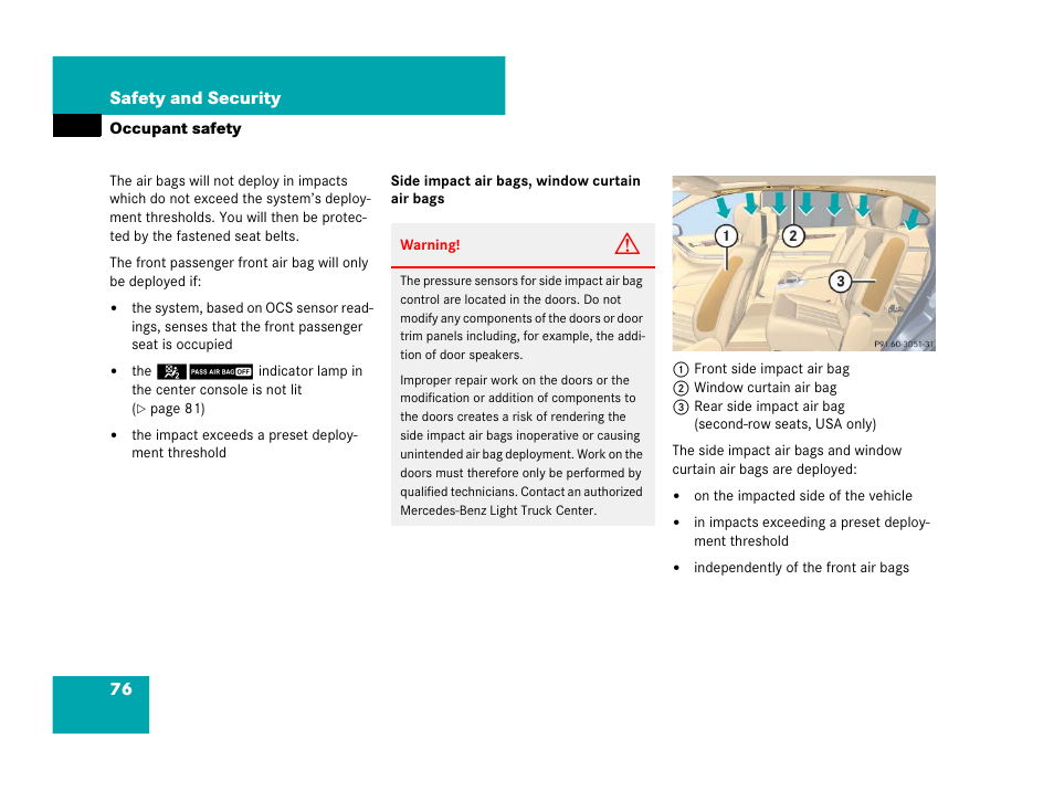 Mercedes-Benz R-Class 2008 Owners Manual User Manual | Page 77 / 569