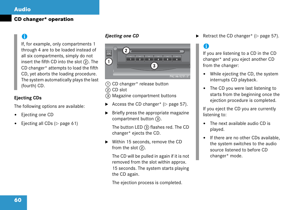 60 audio | Mercedes-Benz CLK-Class 2008 COMAND Manual User Manual | Page 60 / 232