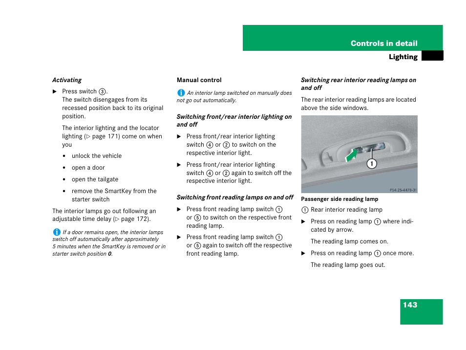 Mercedes-Benz M-Class 2008 Owners Manual User Manual | Page 144 / 561