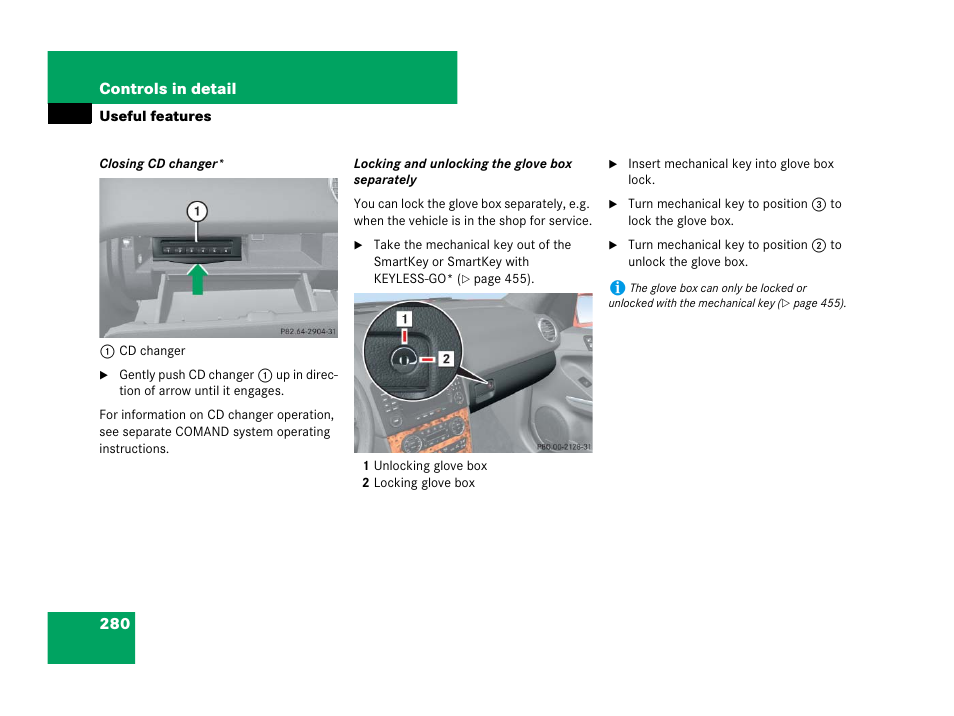 Mercedes-Benz M-Class 2008 Owners Manual User Manual | Page 281 / 561