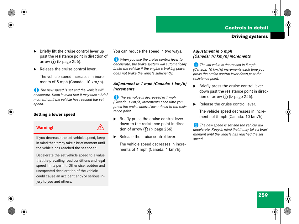 Mercedes-Benz GL-Class 2008 Owners Manual User Manual | Page 260 / 601