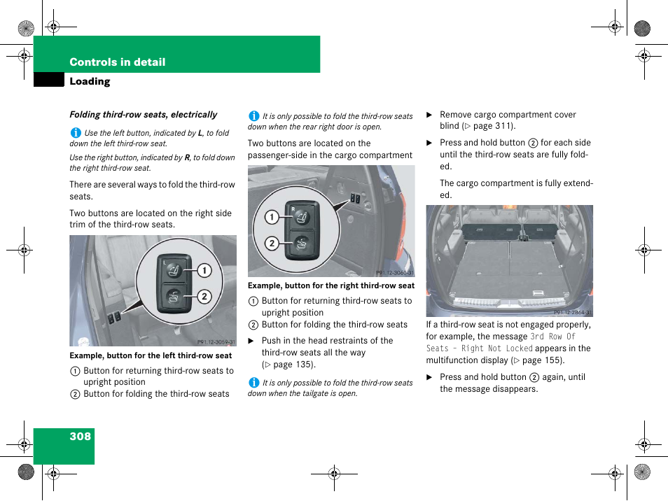 Mercedes-Benz GL-Class 2008 Owners Manual User Manual | Page 309 / 601