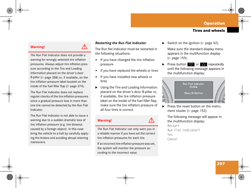 397 operation | Mercedes-Benz GL-Class 2008 Owners Manual User Manual | Page 398 / 601