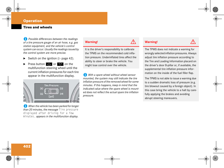 Mercedes-Benz GL-Class 2008 Owners Manual User Manual | Page 403 / 601