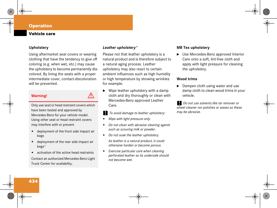 434 operation | Mercedes-Benz GL-Class 2008 Owners Manual User Manual | Page 435 / 601