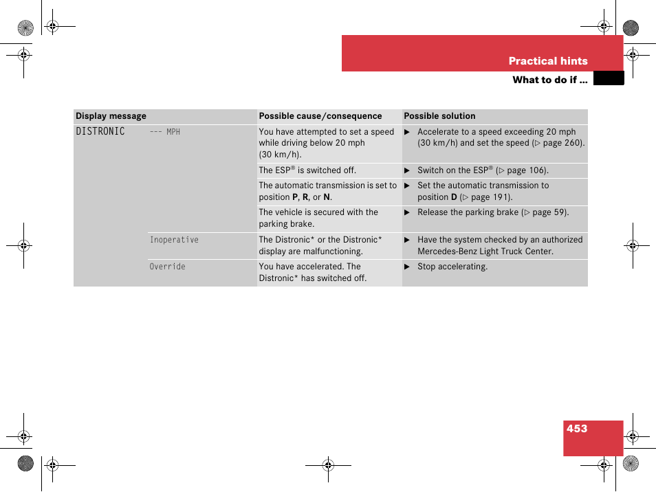 453 practical hints | Mercedes-Benz GL-Class 2008 Owners Manual User Manual | Page 454 / 601