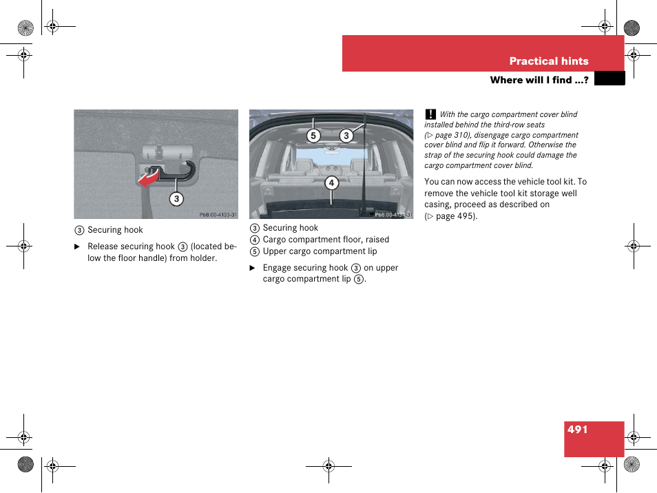 Mercedes-Benz GL-Class 2008 Owners Manual User Manual | Page 492 / 601