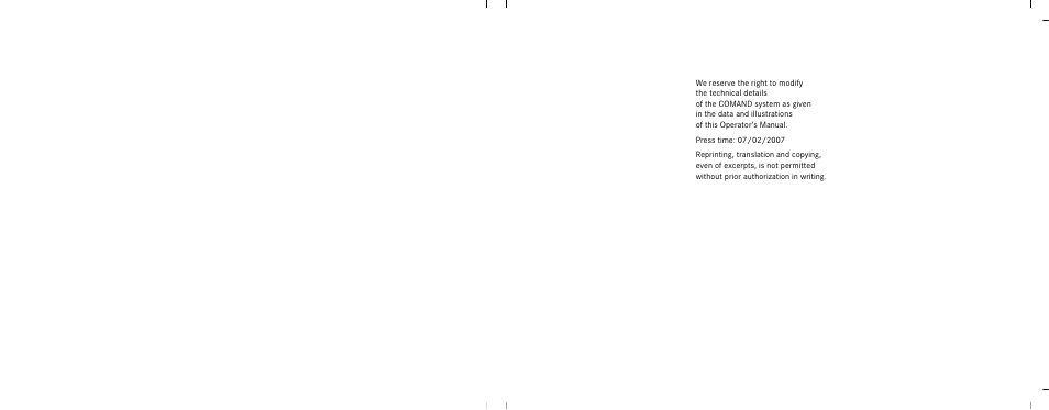 Mercedes-Benz G-Class 2008 COMAND Manual User Manual | Page 191 / 192