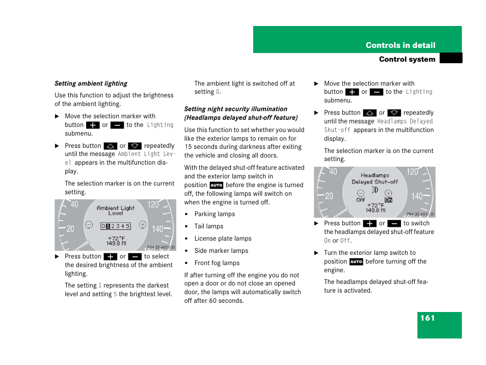 Mercedes-Benz CLS-Class 2008 Owners Manual User Manual | Page 162 / 481