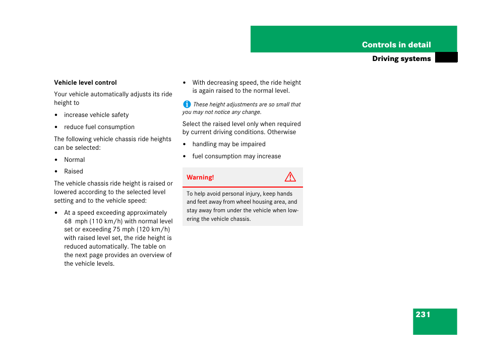 Mercedes-Benz CLS-Class 2008 Owners Manual User Manual | Page 232 / 481