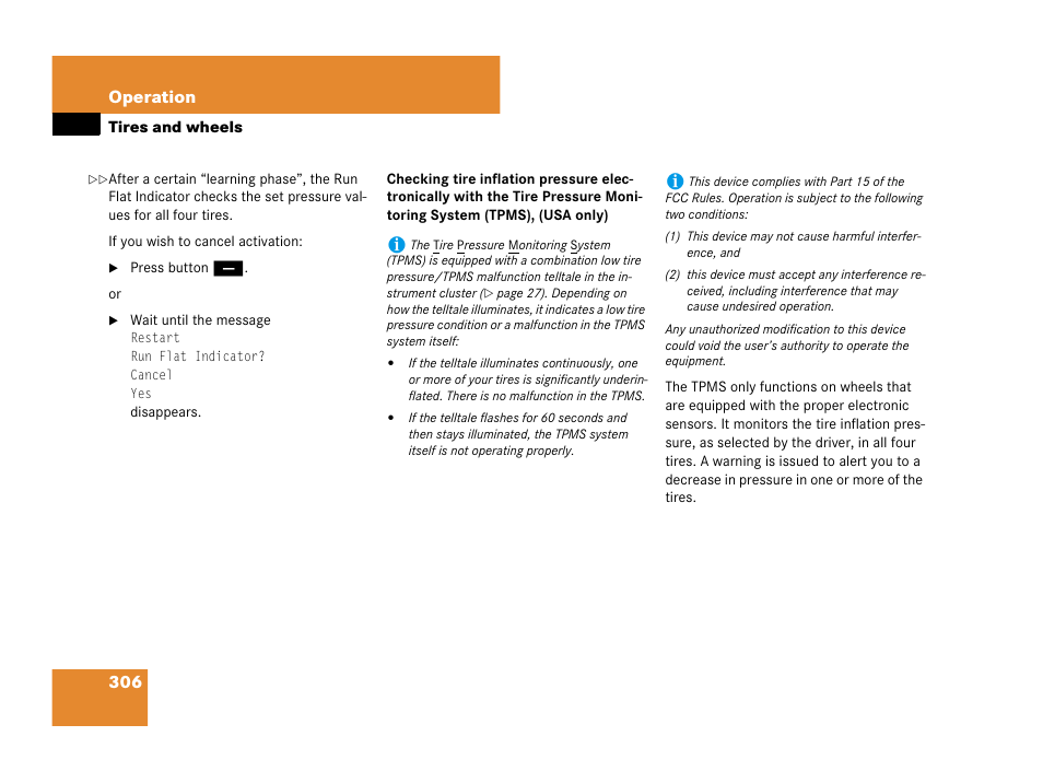 Mercedes-Benz CLS-Class 2008 Owners Manual User Manual | Page 307 / 481