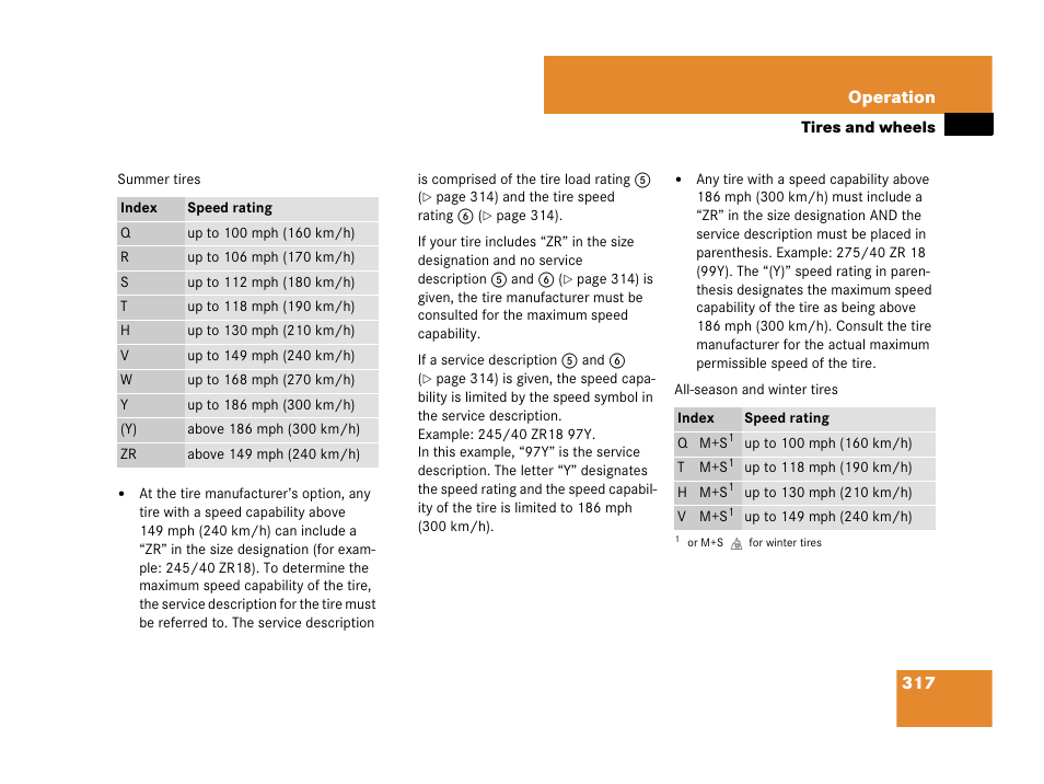 Mercedes-Benz CLS-Class 2008 Owners Manual User Manual | Page 318 / 481