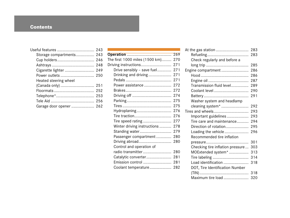 Mercedes-Benz CLS-Class 2008 Owners Manual User Manual | Page 7 / 481