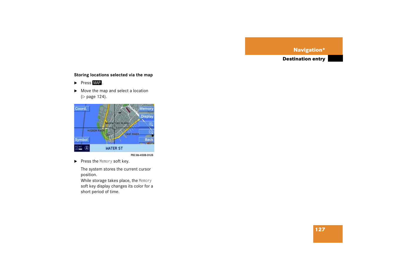 Mercedes-Benz E-Class 2008 COMAND Manual User Manual | Page 127 / 186