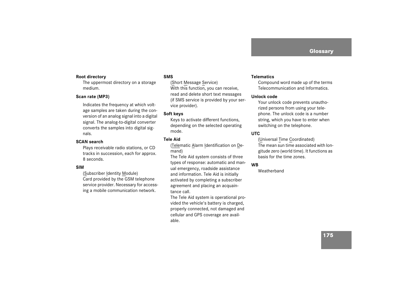 Mercedes-Benz E-Class 2008 COMAND Manual User Manual | Page 175 / 186