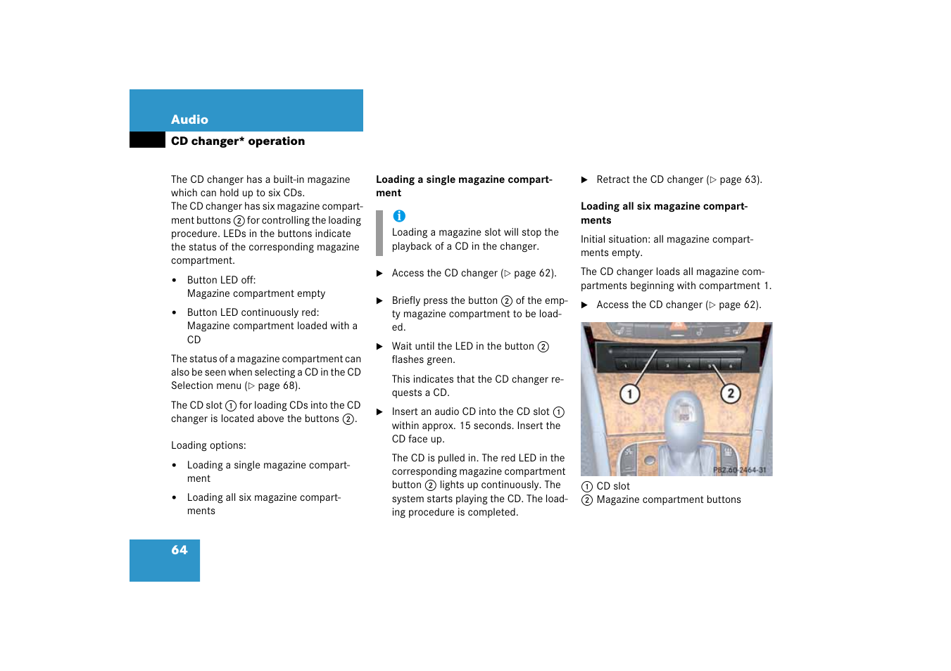 Mercedes-Benz E-Class 2008 COMAND Manual User Manual | Page 64 / 186