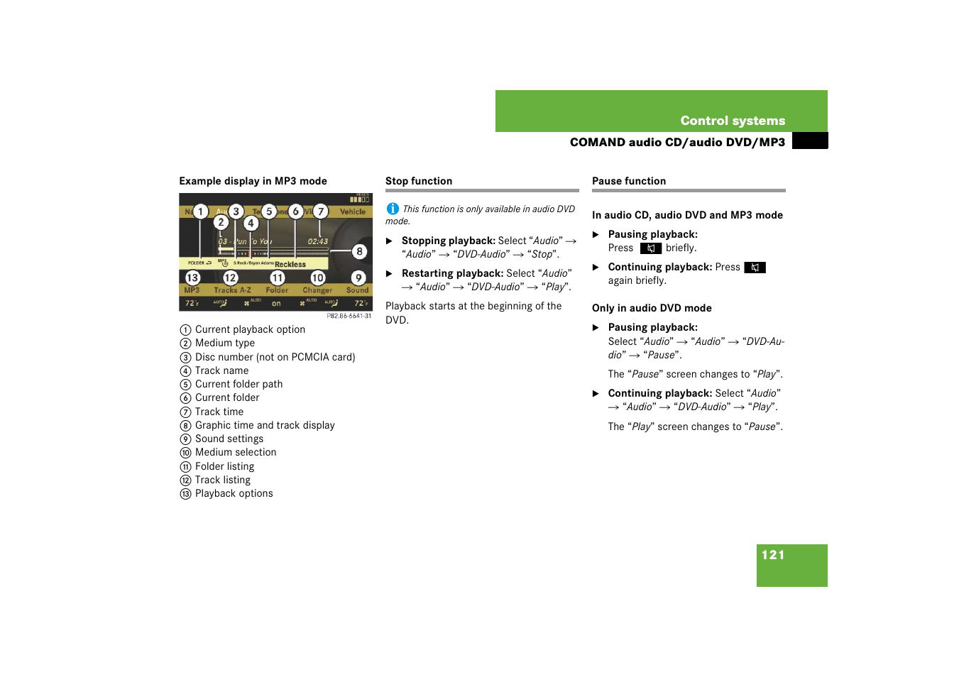 Mercedes-Benz CL-Class 2008 Owners Manual User Manual | Page 122 / 769
