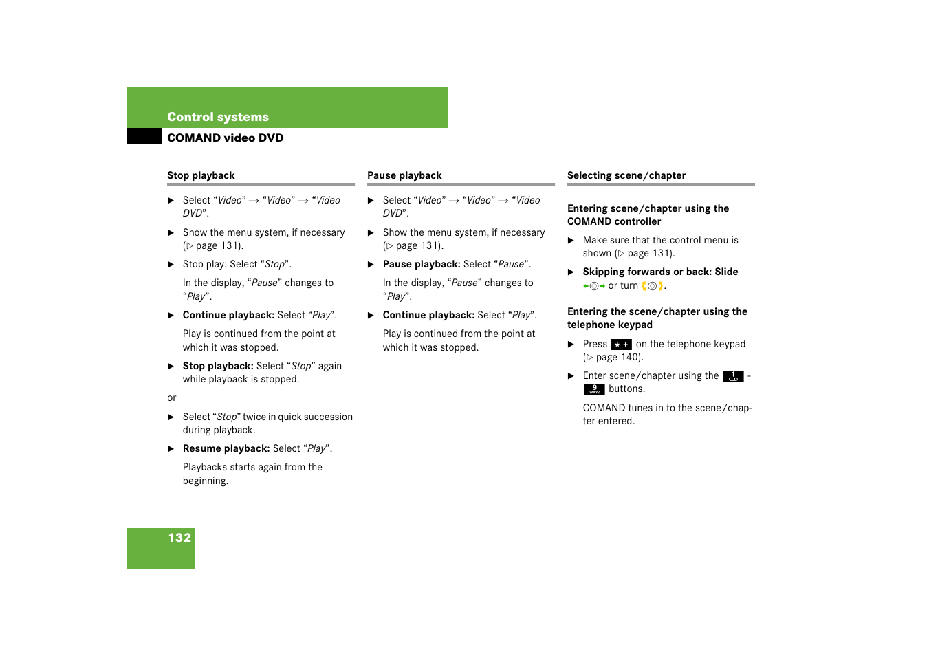 Mercedes-Benz CL-Class 2008 Owners Manual User Manual | Page 133 / 769