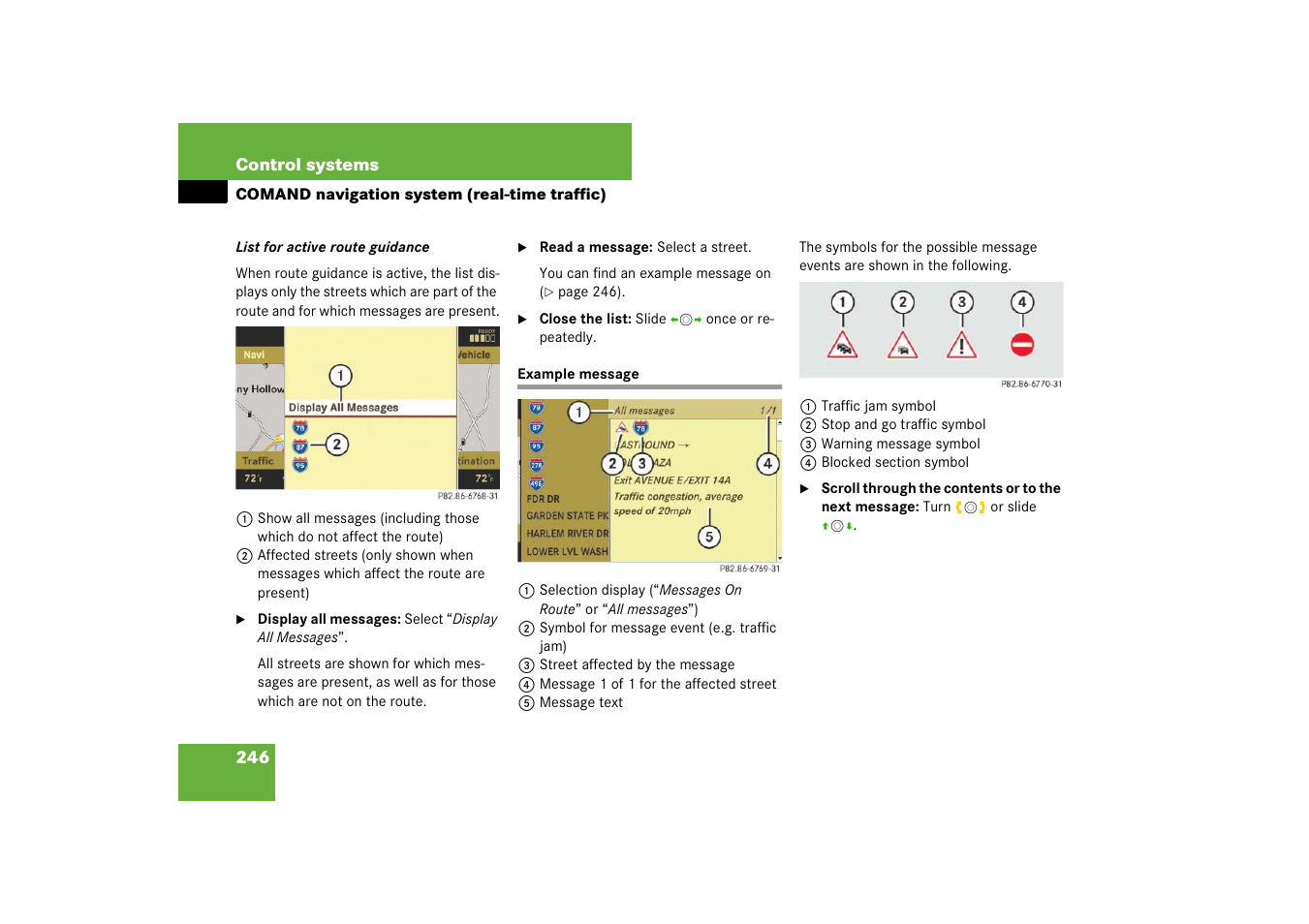 Mercedes-Benz CL-Class 2008 Owners Manual User Manual | Page 247 / 769