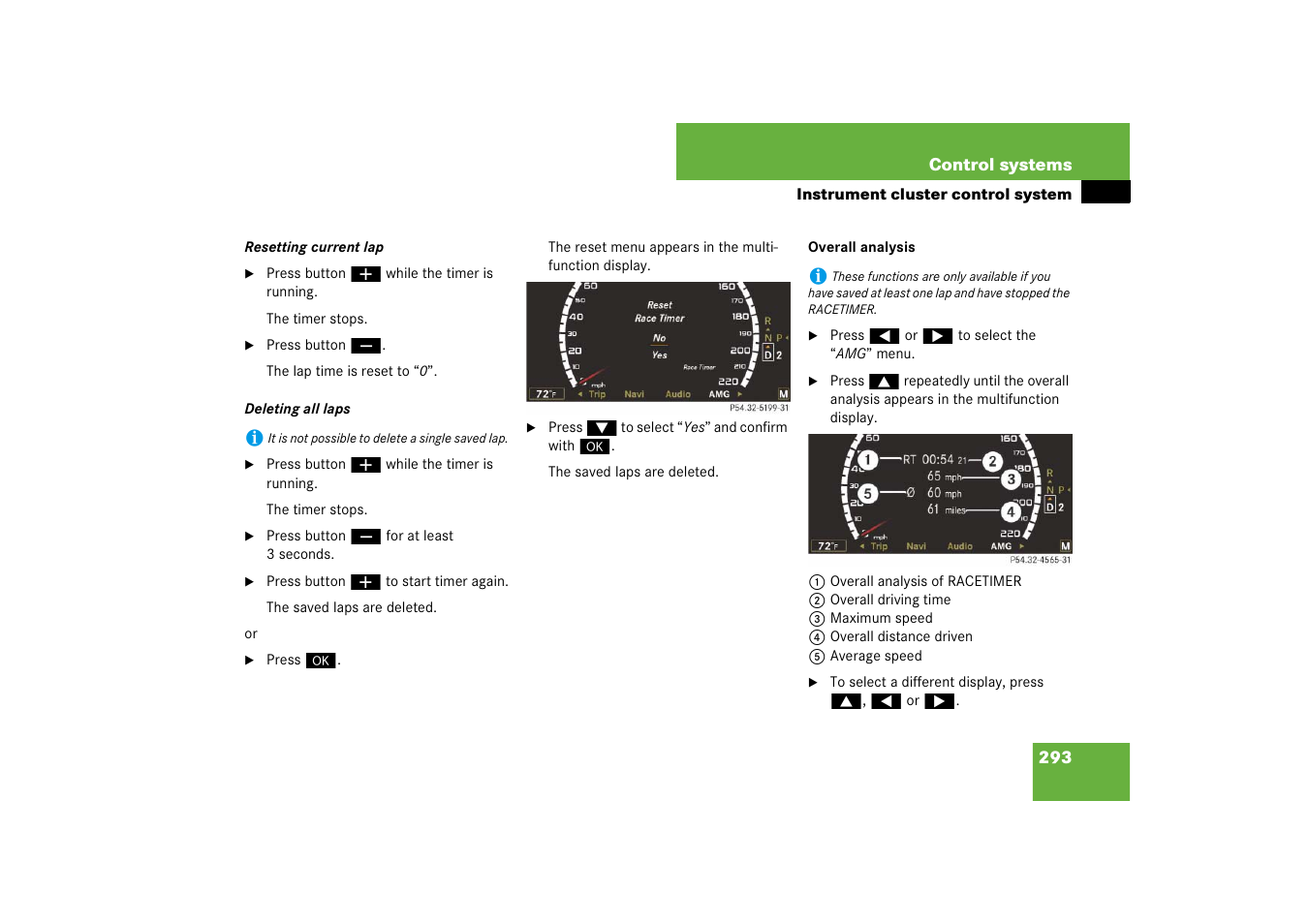 Mercedes-Benz CL-Class 2008 Owners Manual User Manual | Page 294 / 769