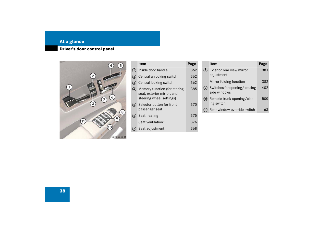 Mercedes-Benz CL-Class 2008 Owners Manual User Manual | Page 39 / 769