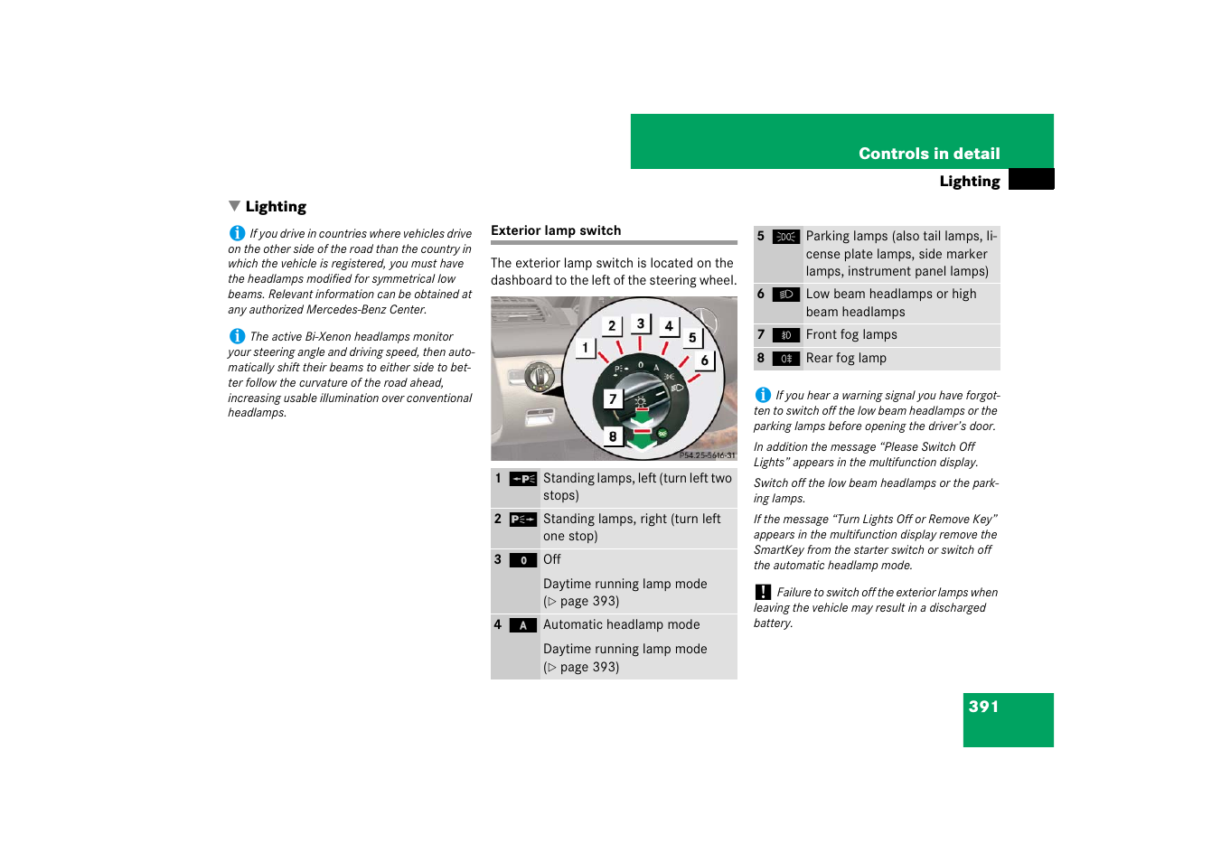 Mercedes-Benz CL-Class 2008 Owners Manual User Manual | Page 392 / 769