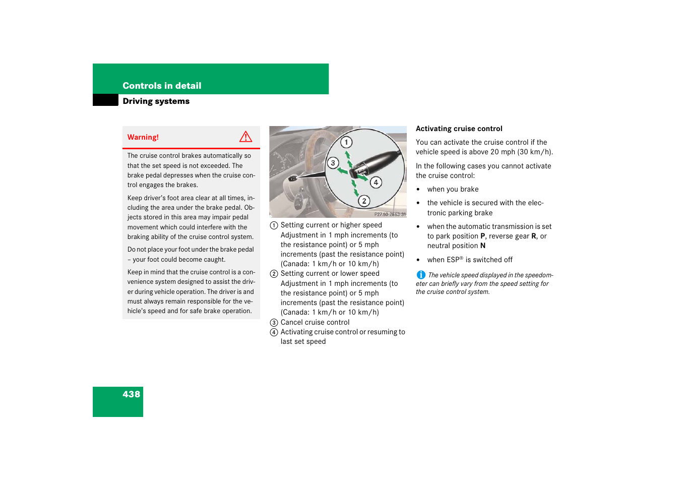 Mercedes-Benz CL-Class 2008 Owners Manual User Manual | Page 439 / 769