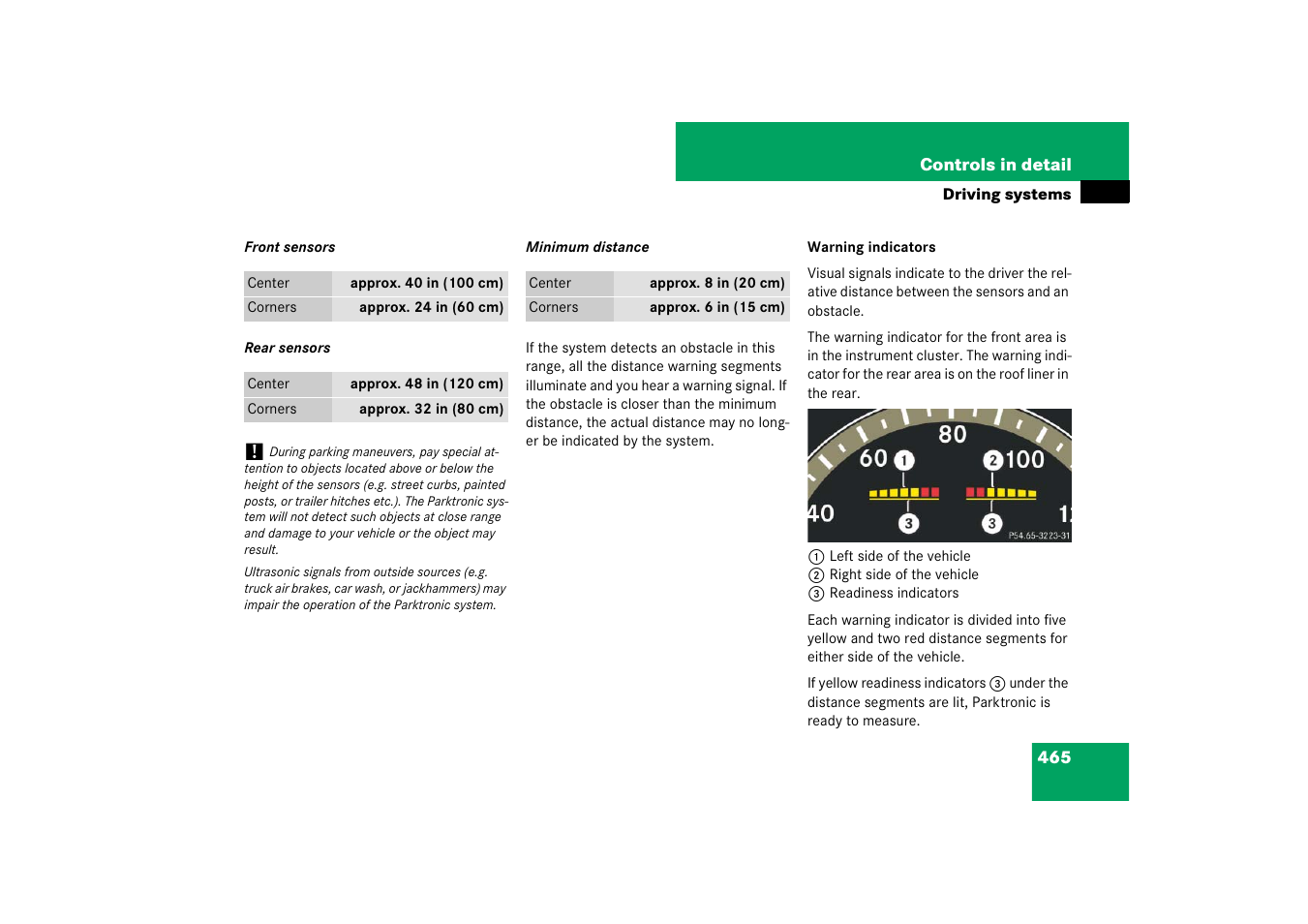 Mercedes-Benz CL-Class 2008 Owners Manual User Manual | Page 466 / 769