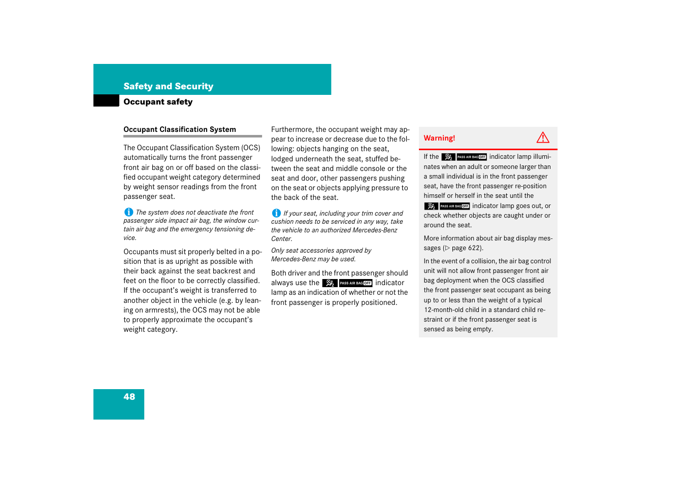 Mercedes-Benz CL-Class 2008 Owners Manual User Manual | Page 49 / 769