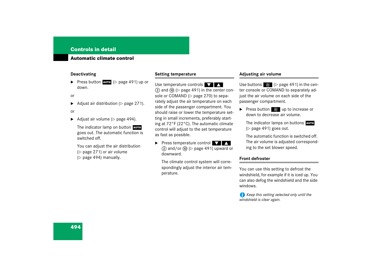 Mercedes-Benz CL-Class 2008 Owners Manual User Manual | Page 495 / 769