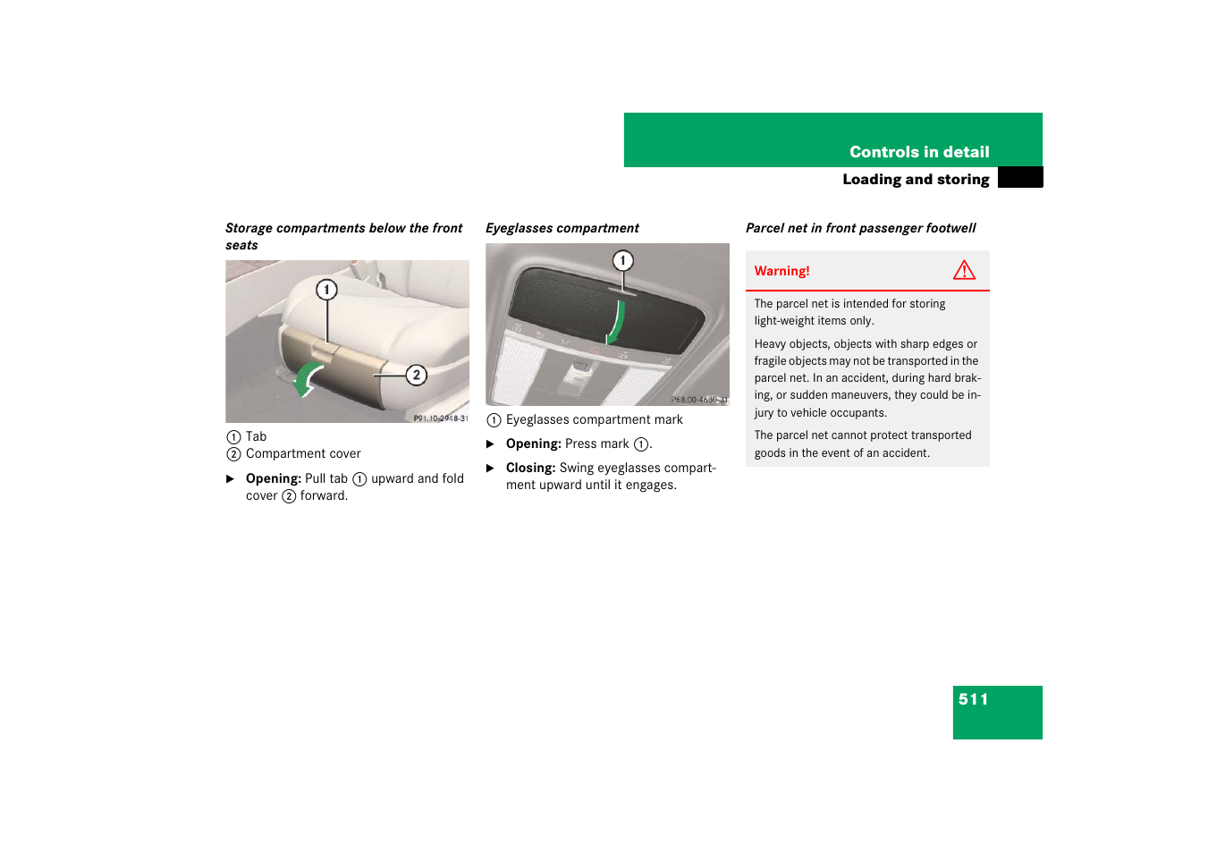 Mercedes-Benz CL-Class 2008 Owners Manual User Manual | Page 512 / 769