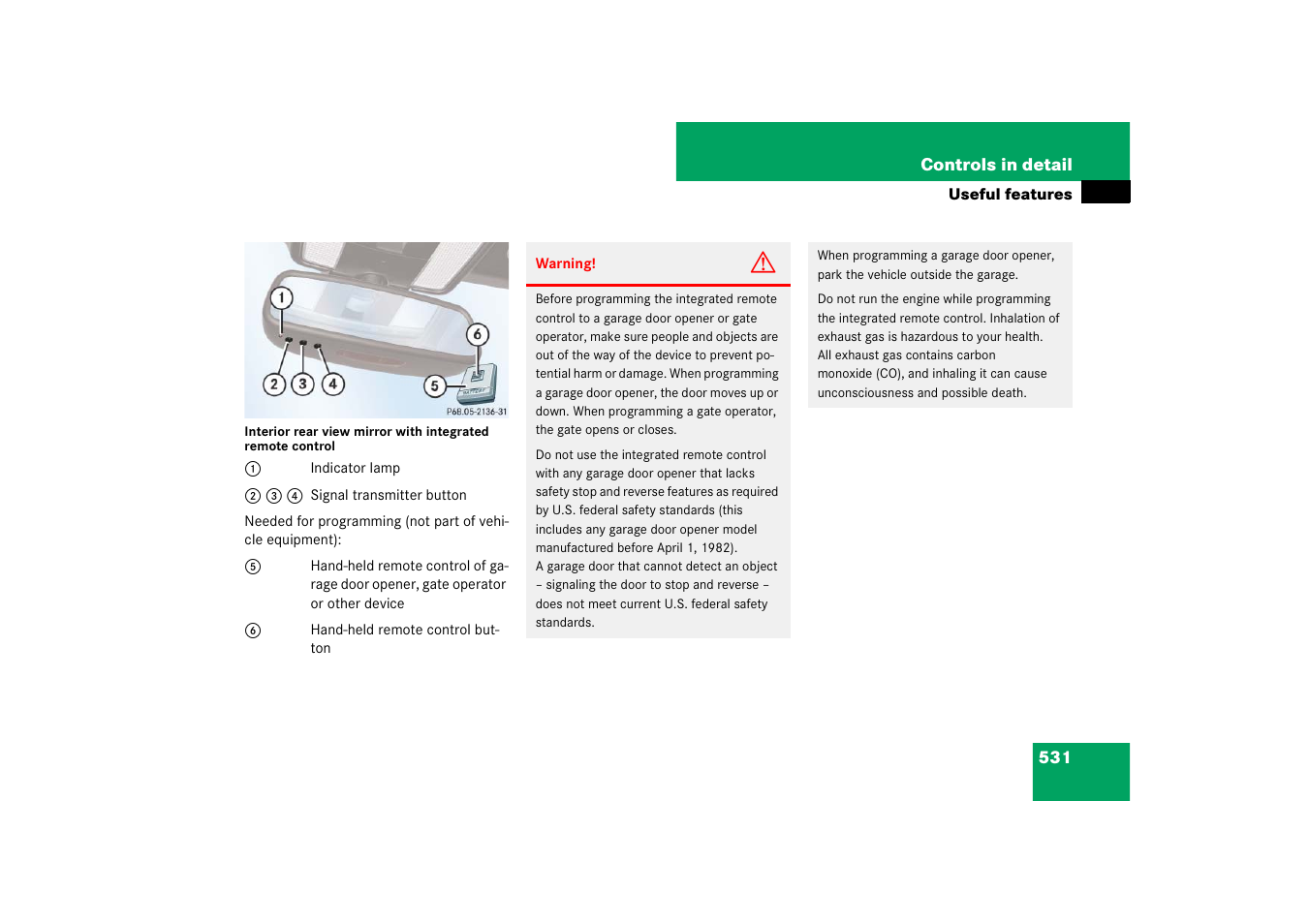Mercedes-Benz CL-Class 2008 Owners Manual User Manual | Page 532 / 769