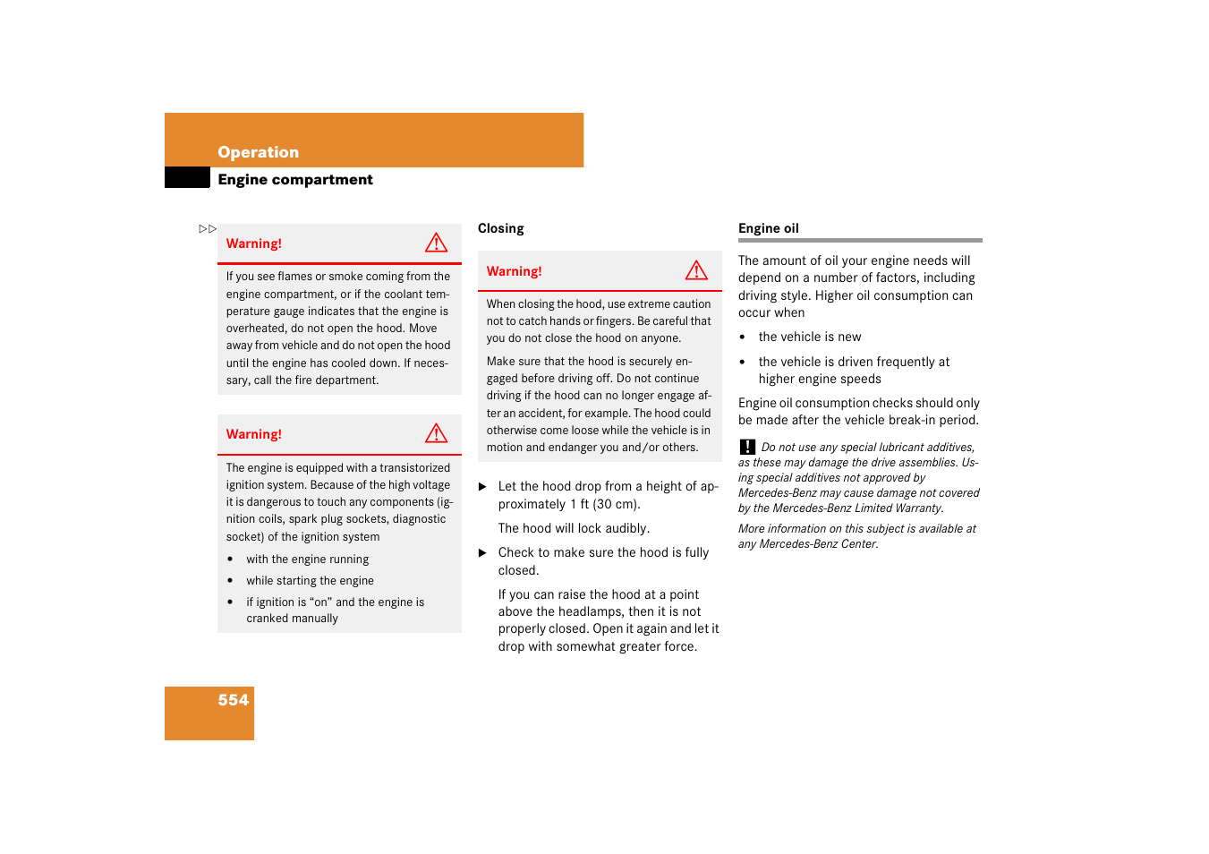 Mercedes-Benz CL-Class 2008 Owners Manual User Manual | Page 555 / 769