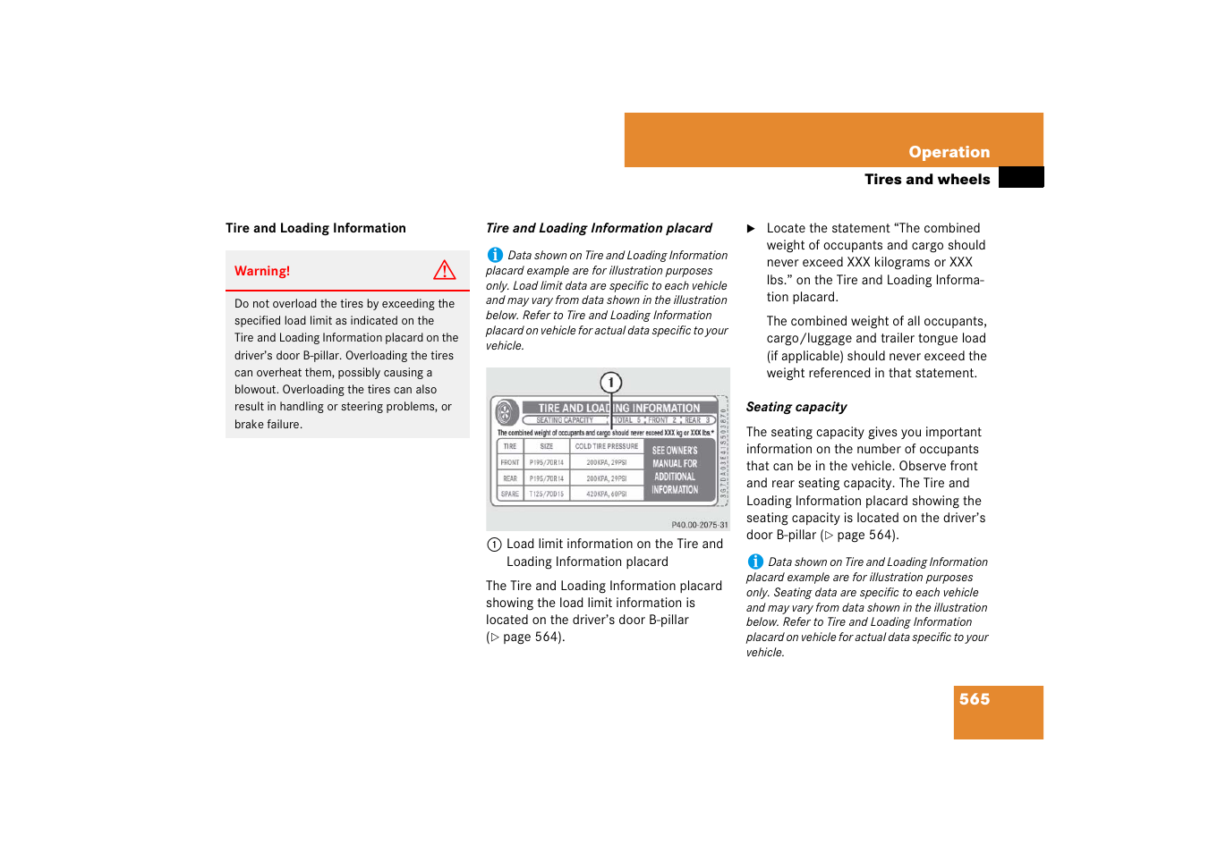 Mercedes-Benz CL-Class 2008 Owners Manual User Manual | Page 566 / 769