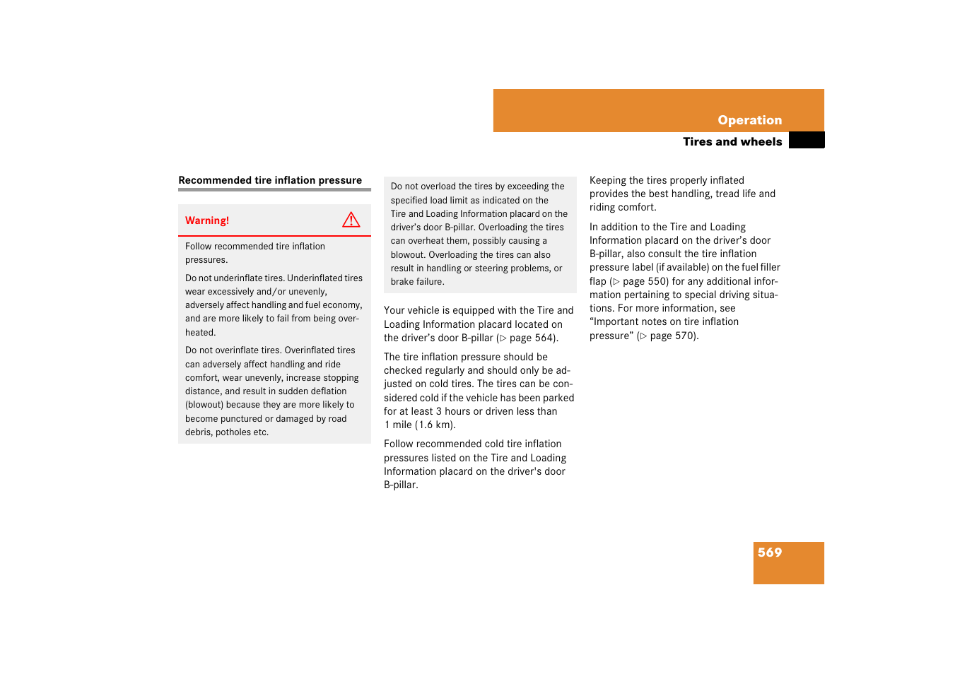 Mercedes-Benz CL-Class 2008 Owners Manual User Manual | Page 570 / 769